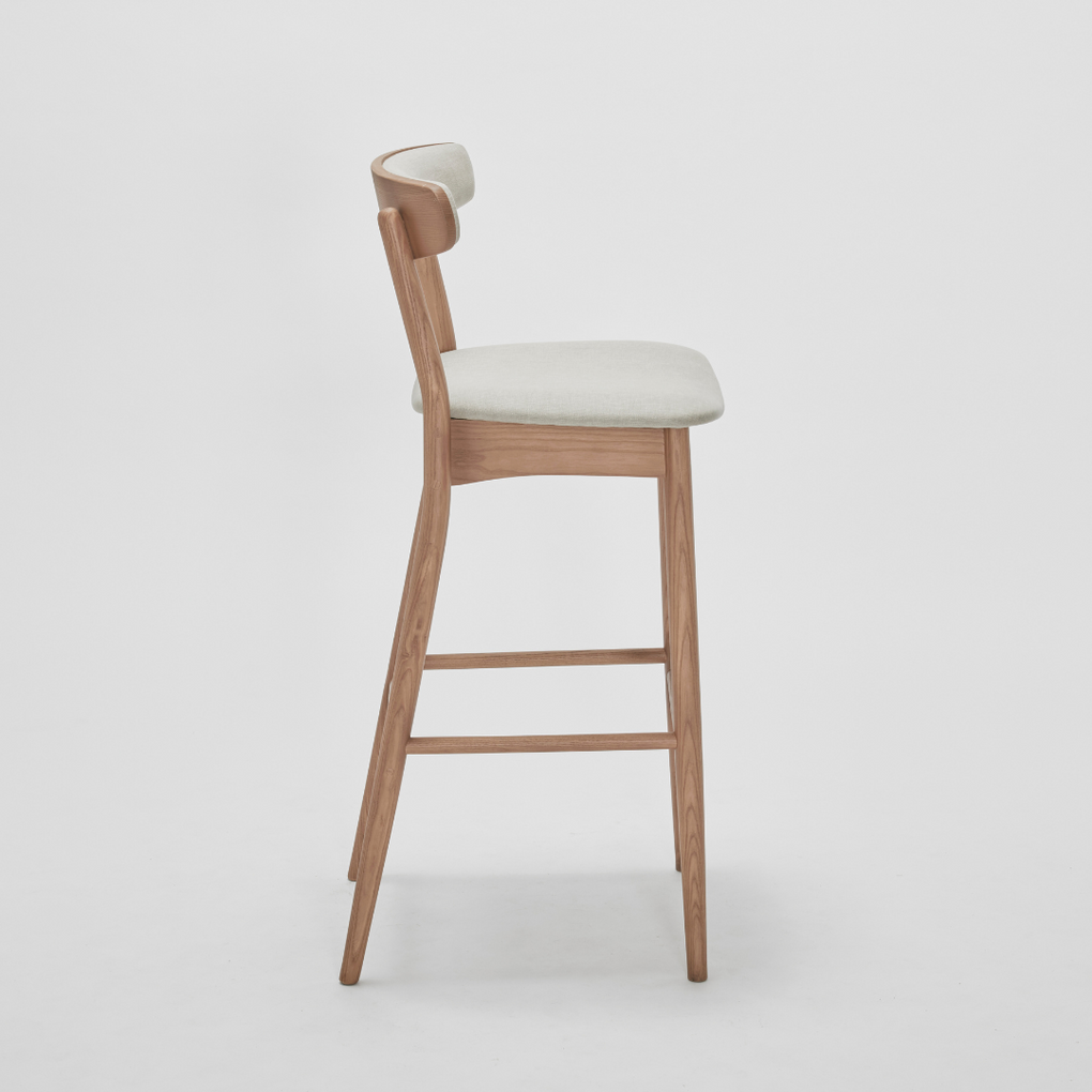 Dining Furniture, Counter Stools, kitchen stools, Bar Stools, Woodbender, Custom Furniture, side view