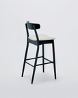 Dining Furniture, Bar Stool, Kitchen Stool, Counter Stool, Custom Furniture, Woodbender, back side view