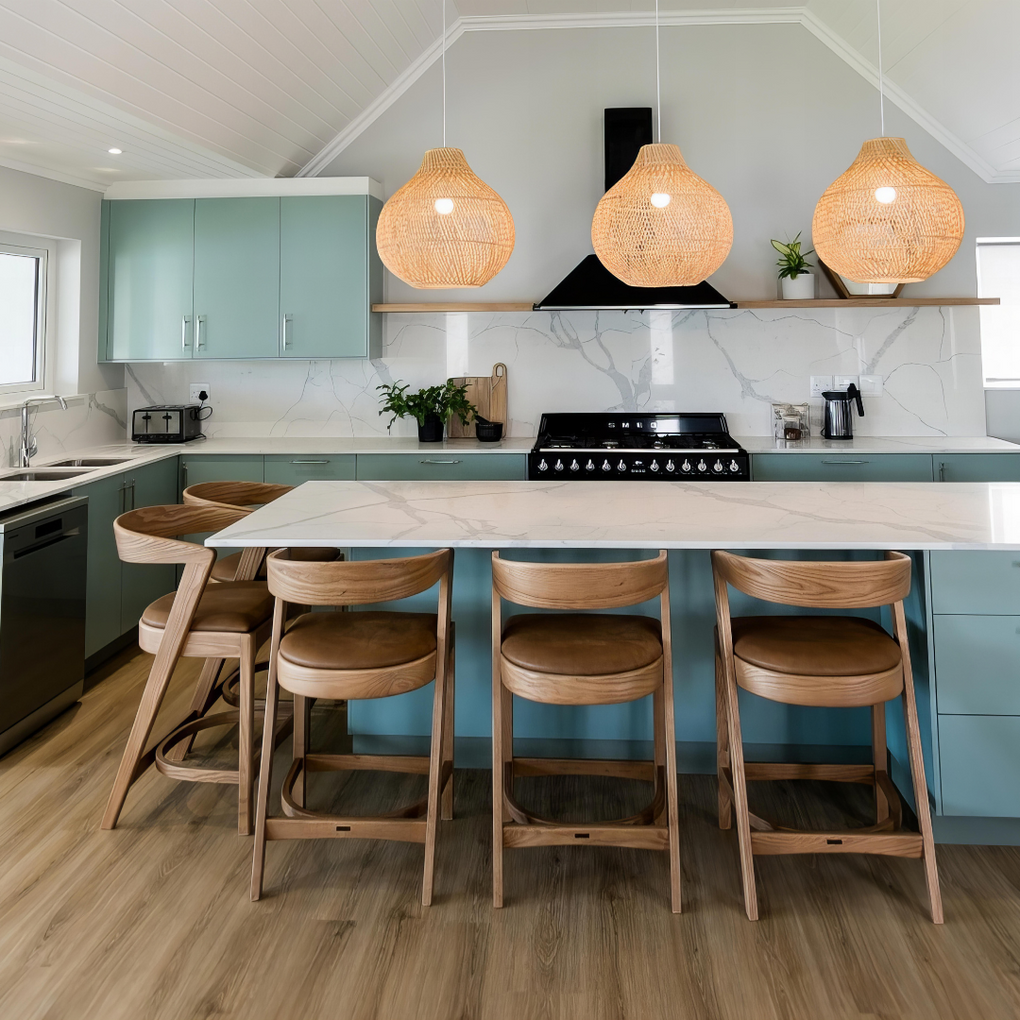 Dining Furniture, Counter Stools, kitchen stools, Bar Stools, Woodbender, Custom Furniture, kitchen furniture, full view