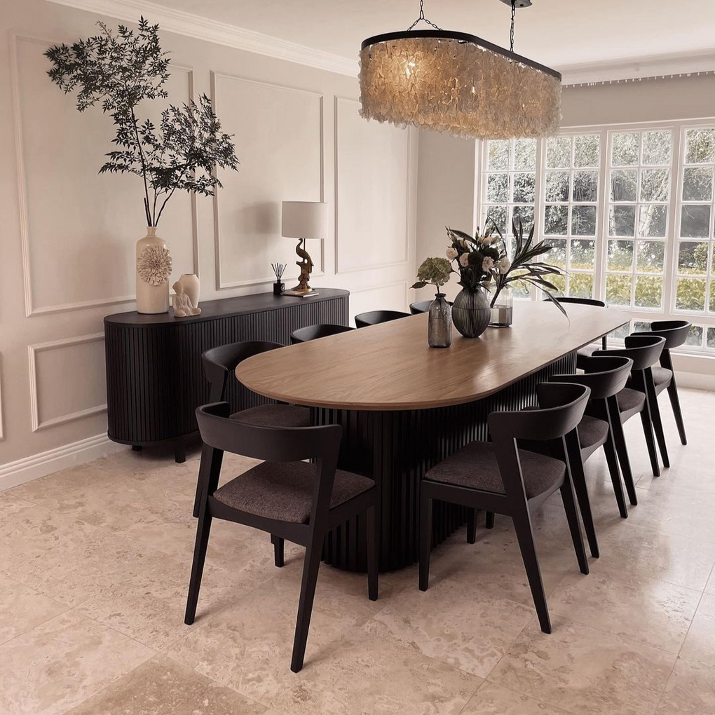 Dining Furniture, dining chairs, Woodbender, Custom furniture, restaurant furniture, dining room, dining table, back view