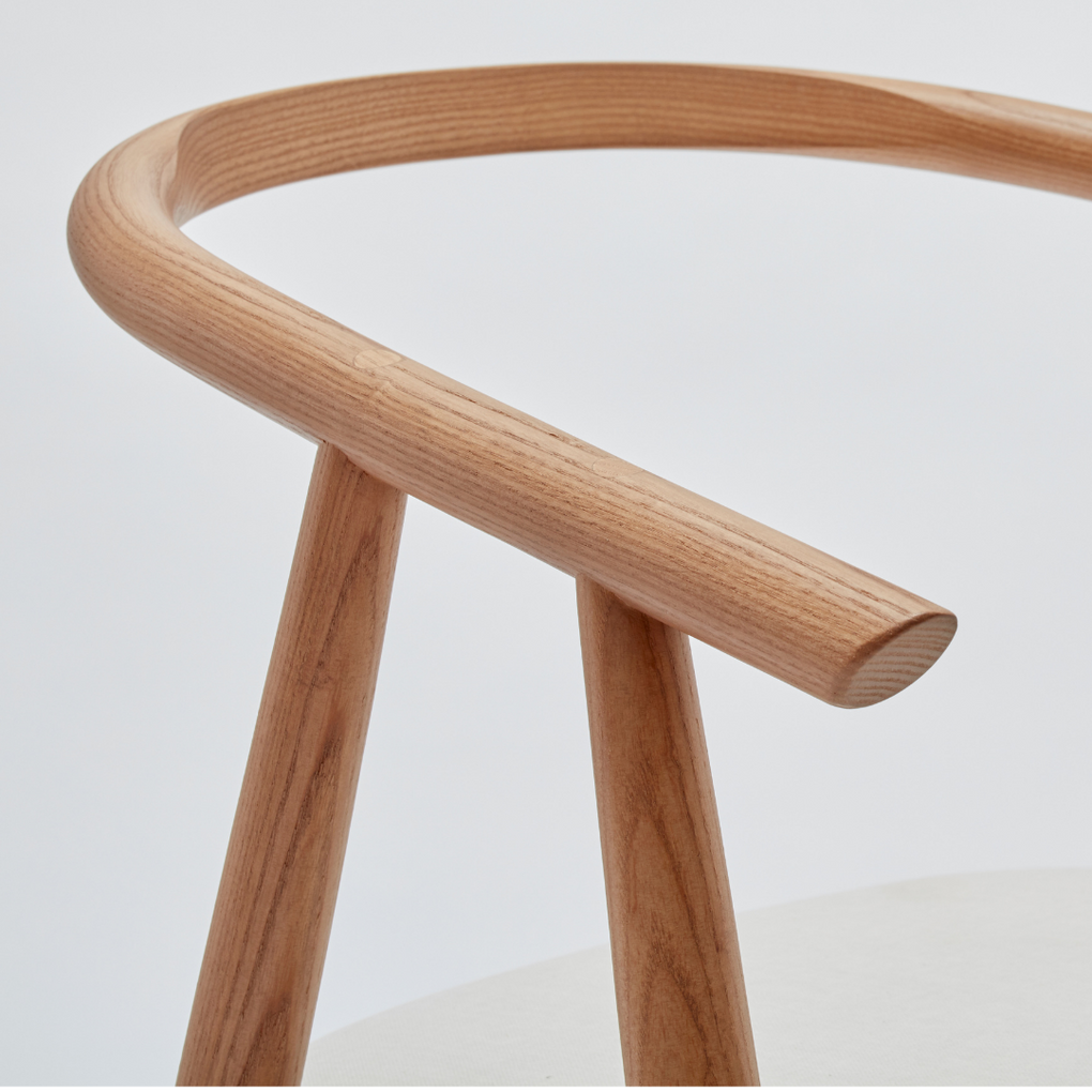 Dining Furniture, dining chairs, Woodbender, Custom furniture, restaurant furniture, dining room, close up view
