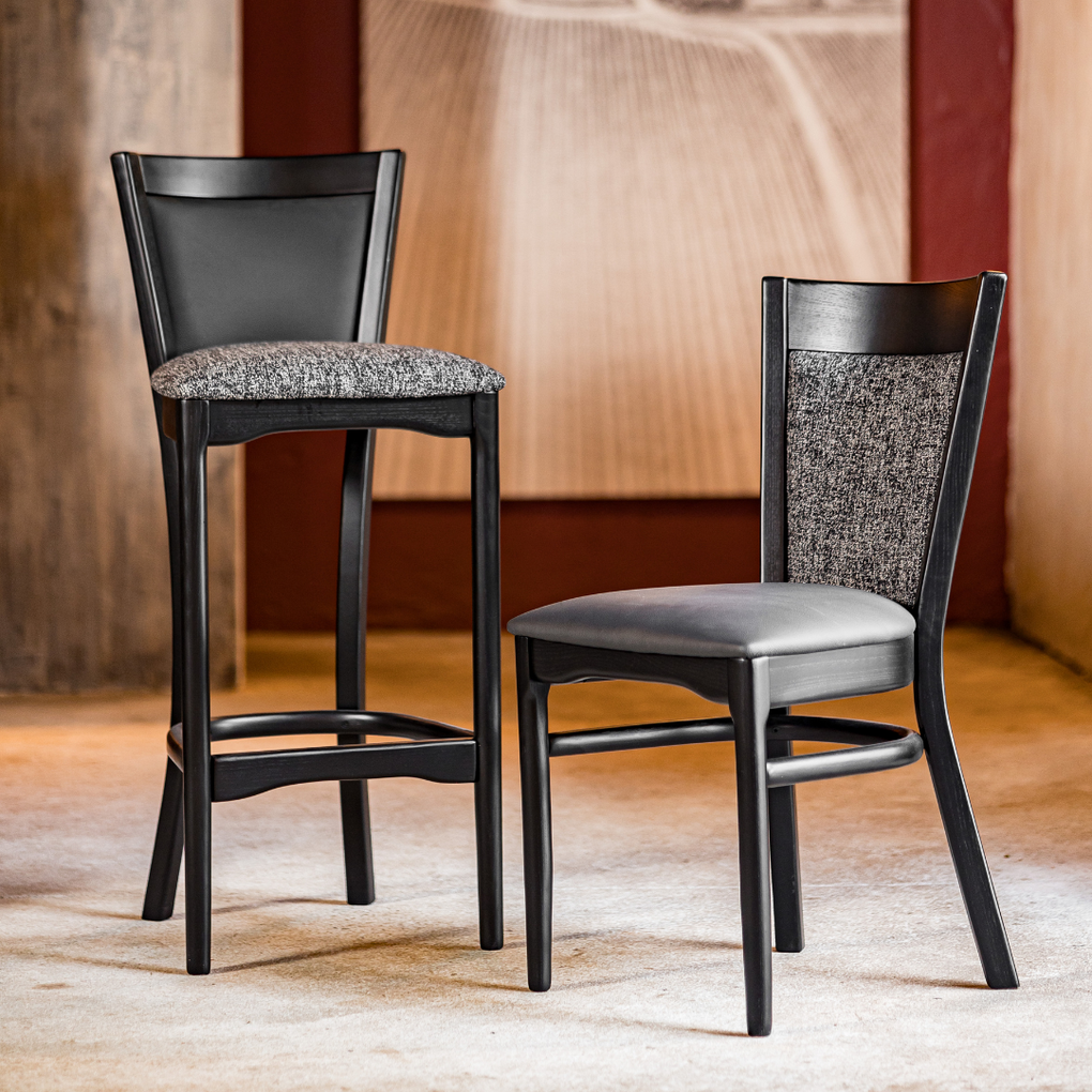 Dining Furniture, dining chairs, Woodbender, Custom furniture, restaurant furniture, dining room, bar stool, kitchen stool, counter stool